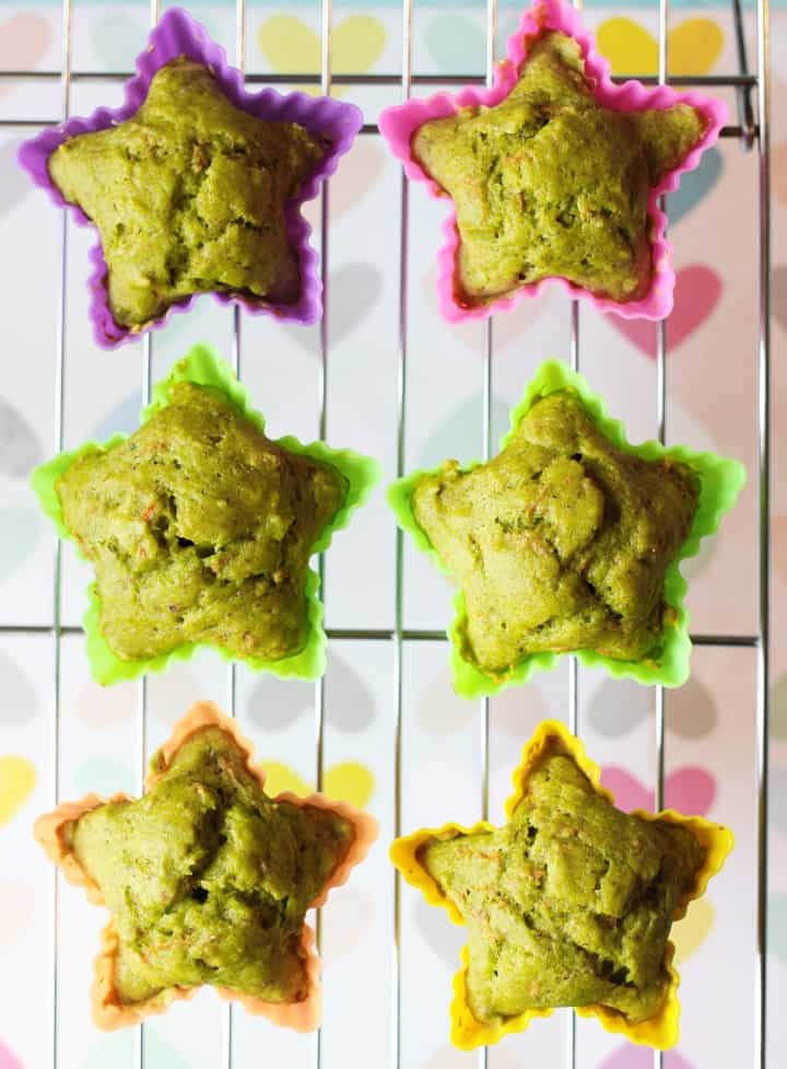 Green Monster Veggie Muffins - Easy Toddler Meals